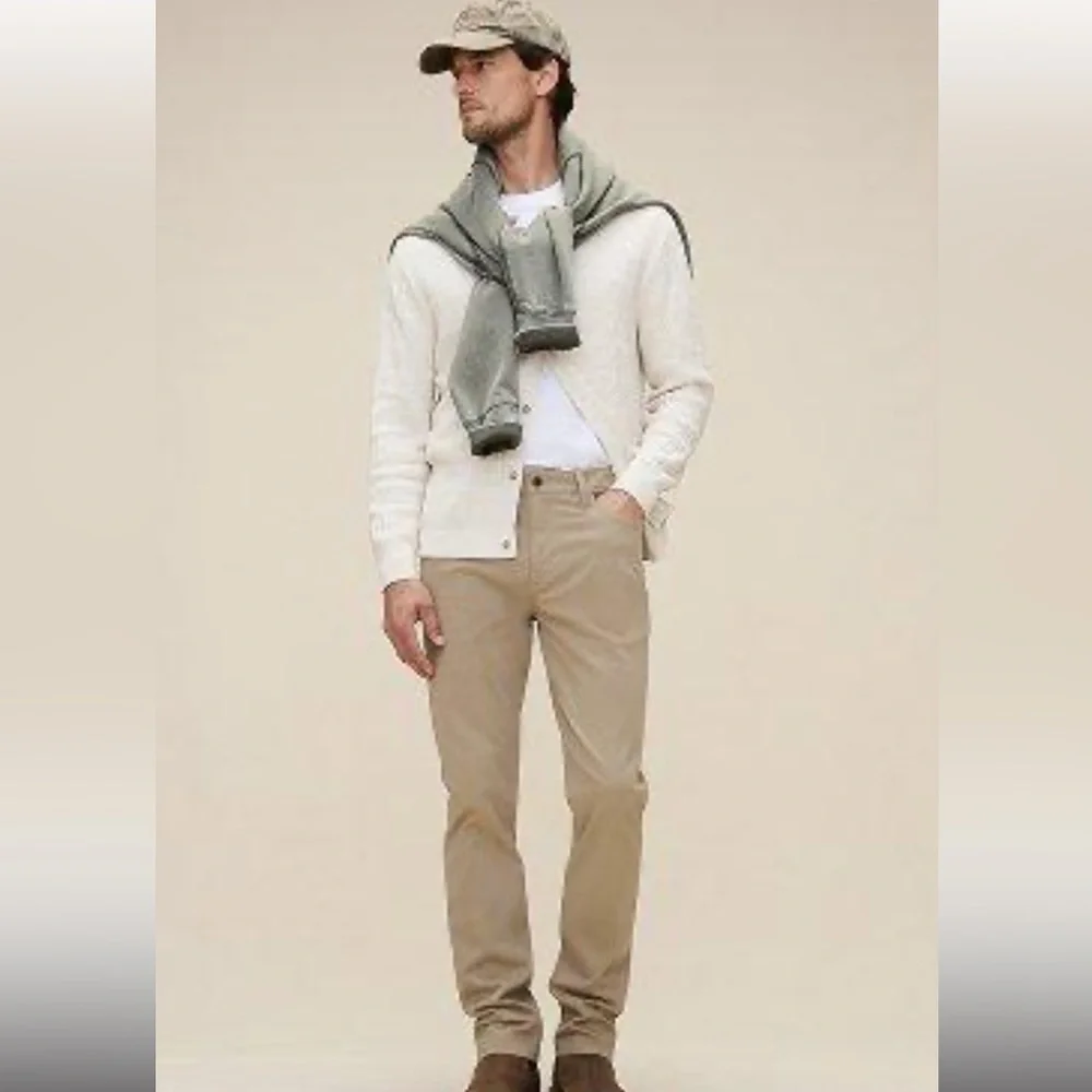🕶️BANANA REPUBLIC🕶️NWT! 40X30 CLASSIC KHAKI CHINOS🕶️